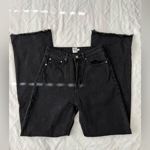 Princess Polly Charcoal Denim Pants